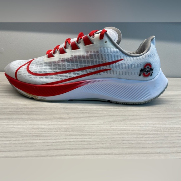 Nike Air Zoom Pegasus 37 Ohio State—Size 14 - Picture 6 of 12
